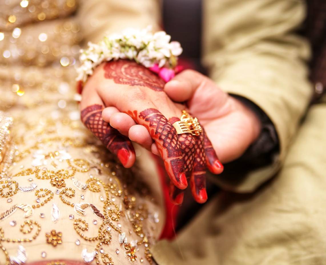Mehndi ceremony evening
